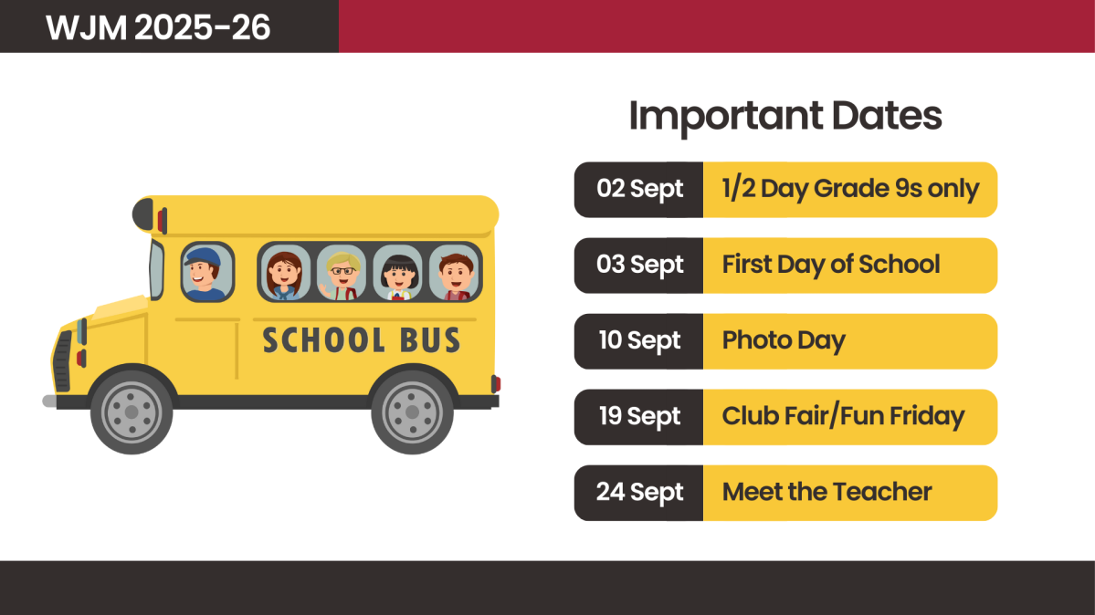 Important Dates Sept 2025