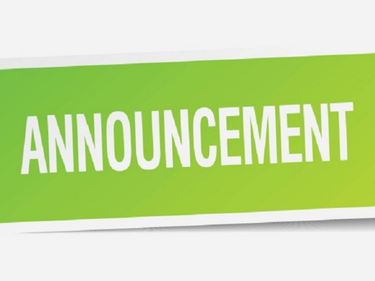 Announcements - green