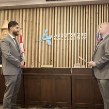 Trustee Kaler swearing in ceremony